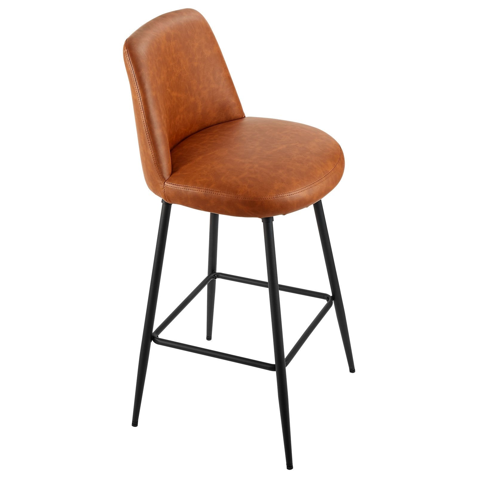 Baro kėdžių komplektas (2 vnt.) VEVOR HC-502, 69 cm aukščio