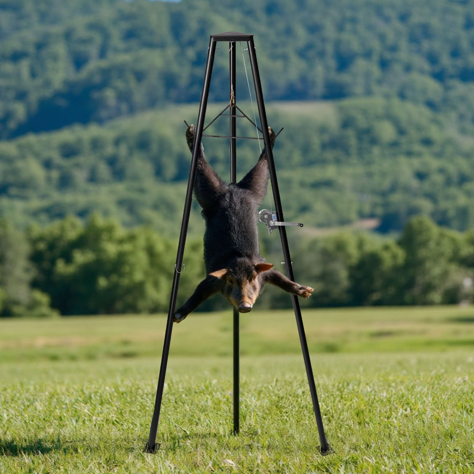 Trikojis žvėrienos keltuvas VEVOR HXCZDJ-15, 226,8 kg keliamoji galia