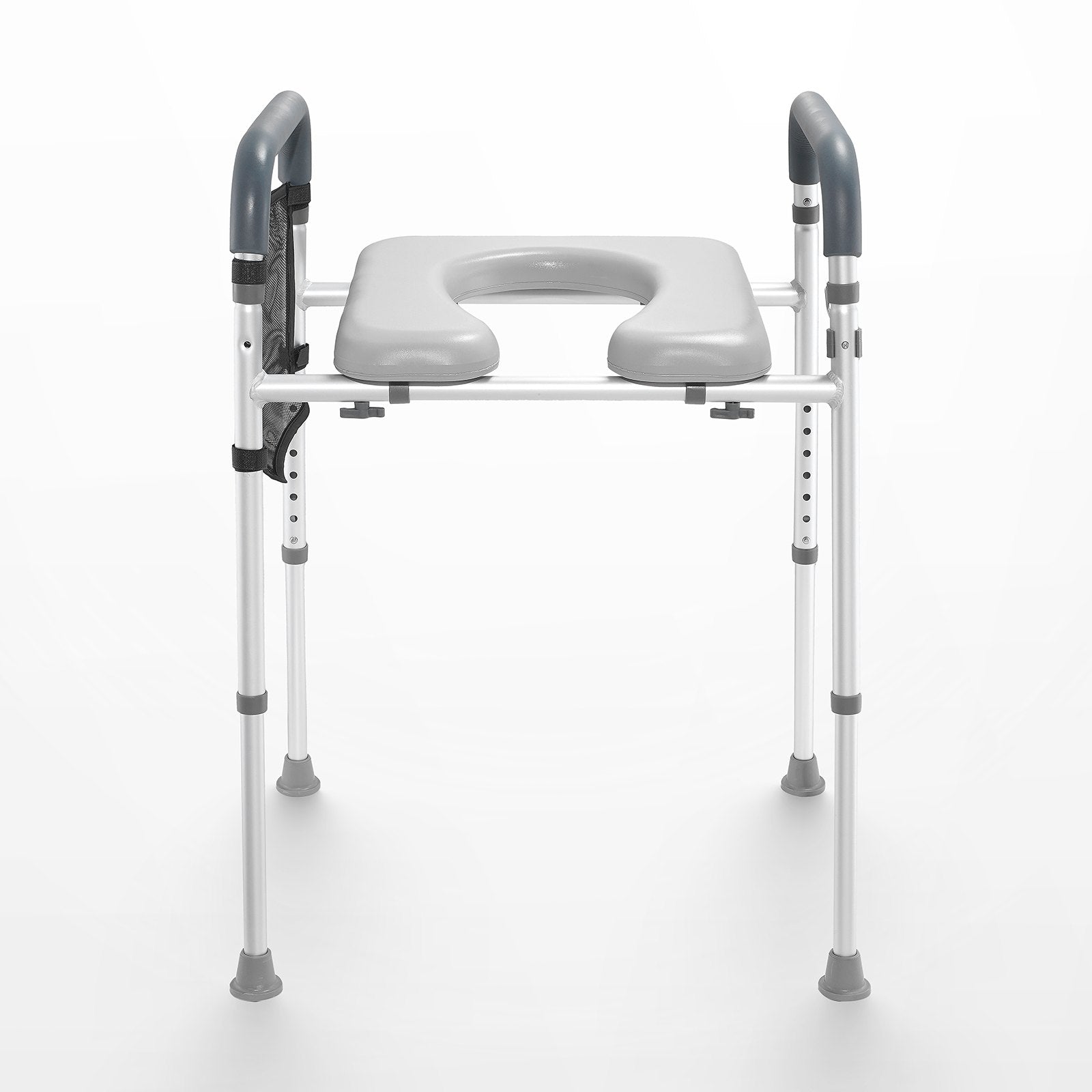 Paaukštinta tualeto sėdynė VEVOR FBL760598, reguliuojamas aukštis 490–640 mm