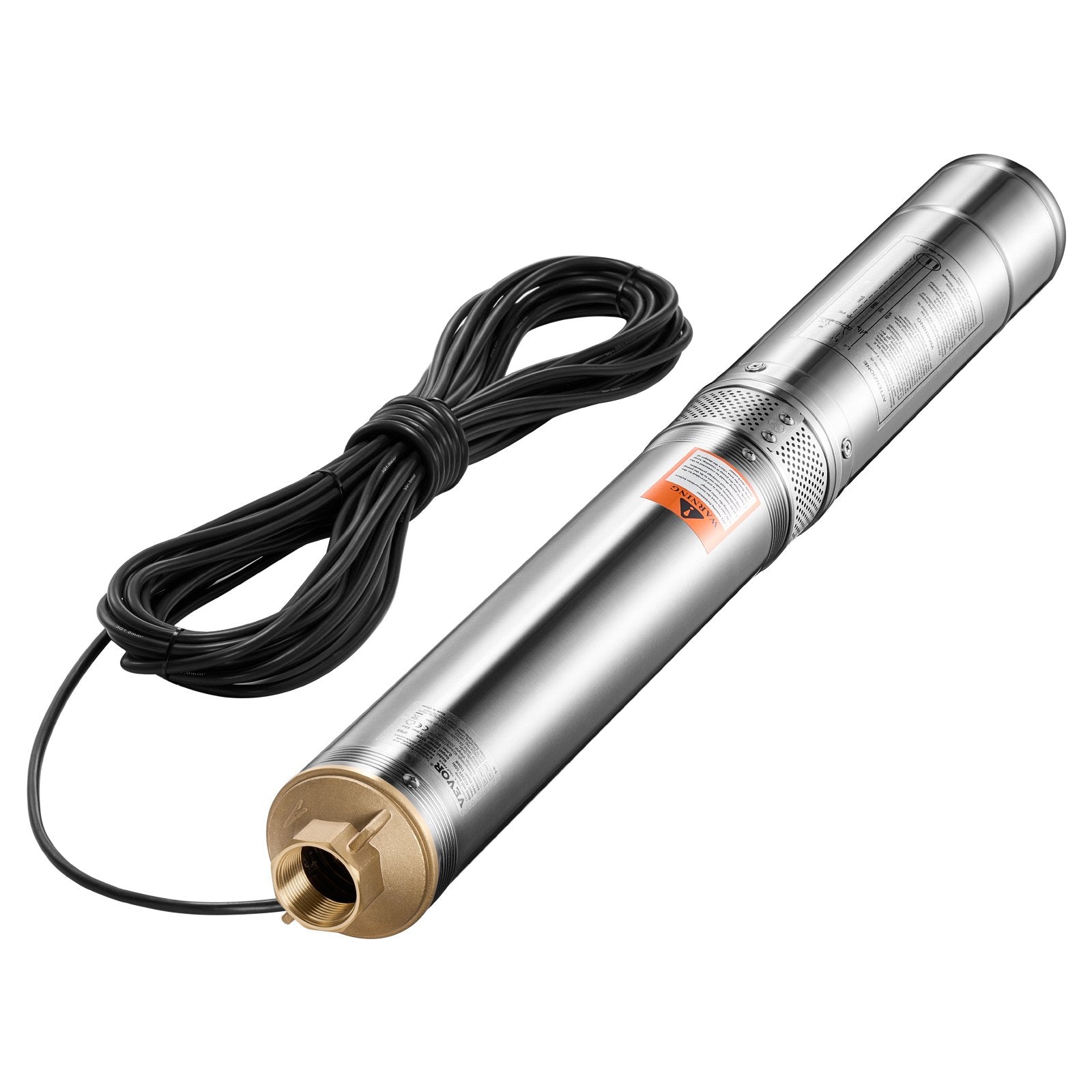 Giluminis vandens siurblys VEVOR 4SDM2/12, 1100W