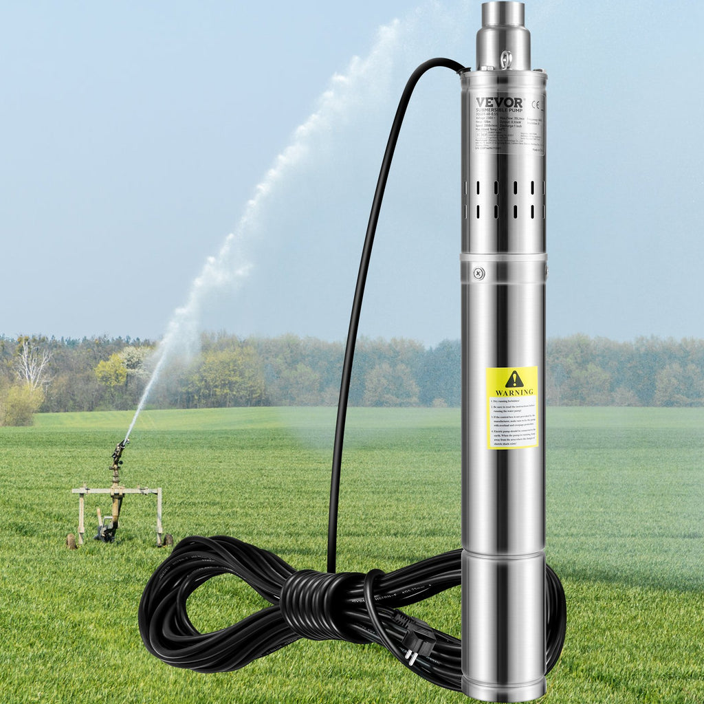 Giluminis vandens siurblys VEVOR 3QGD1-60-0.55, 550W