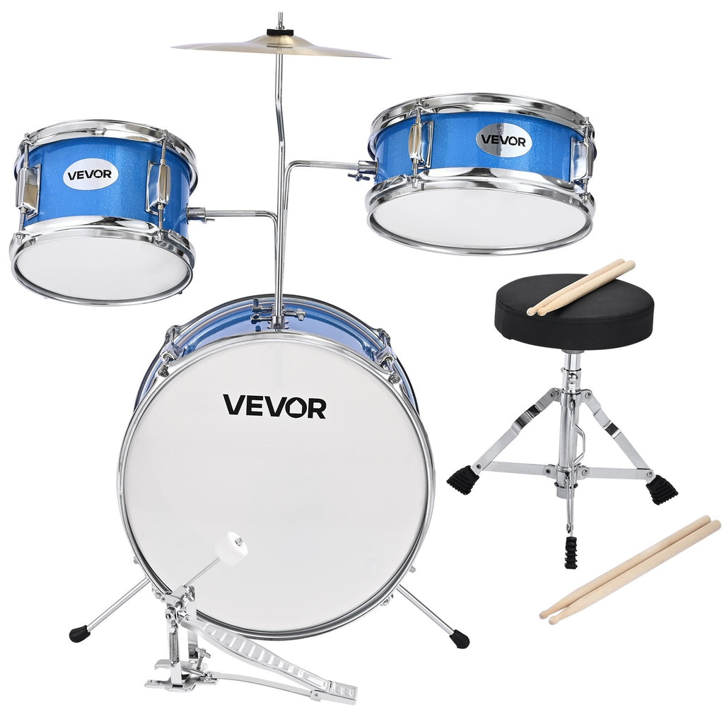 Vaikiškas būgnų komplektas VEVOR SH-001-BL-A, 3 dalių