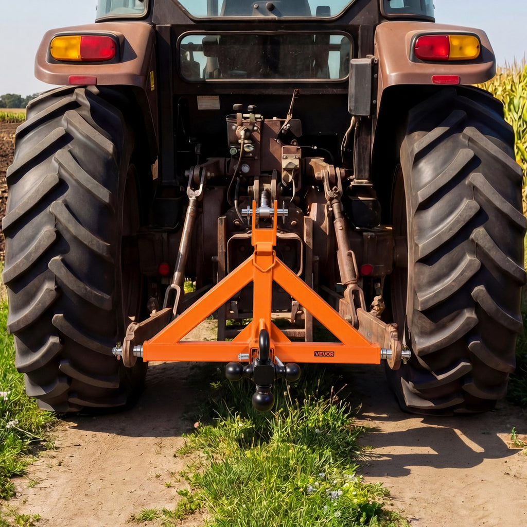 3 taškų prikabinimo mechanizmas VEVOR S-03-A, 50,8 mm lizdas