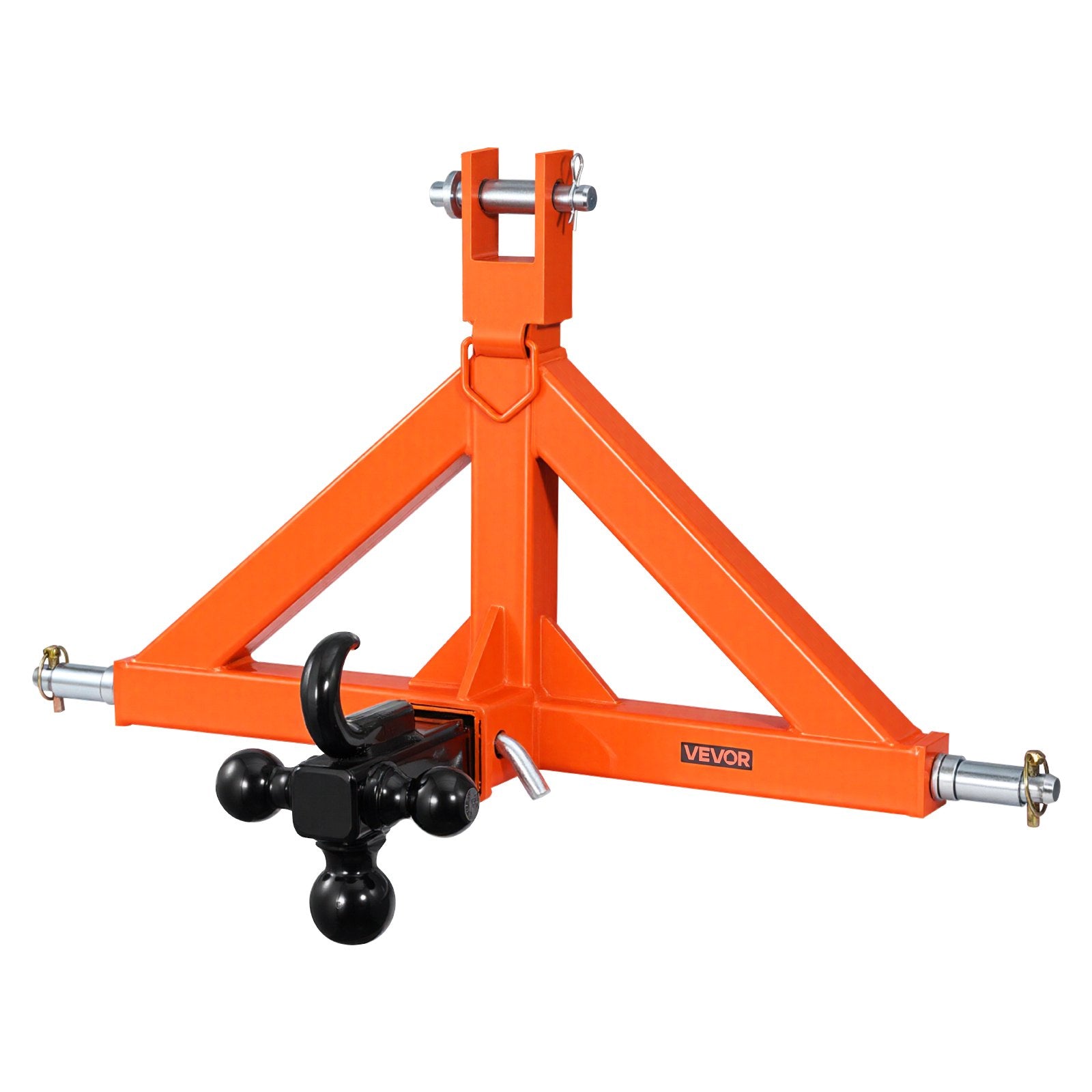 3 taškų prikabinimo mechanizmas VEVOR S-03-A, 50,8 mm lizdas