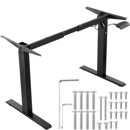 Reguliuojamo aukščio stalo rėmas VEVOR ZW-21, 70–117 cm aukštis