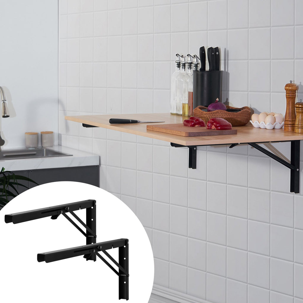 Sulankstomi lentynų laikikliai VEVOR SJ3, 61 cm