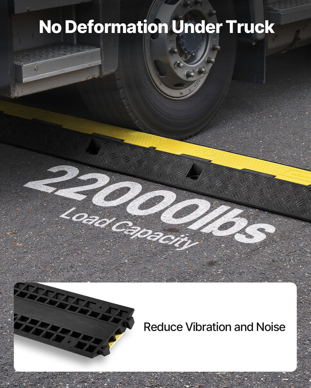 Kabelių apsaugos rampa VEVOR CP-R01, 9 979 kg apkrova