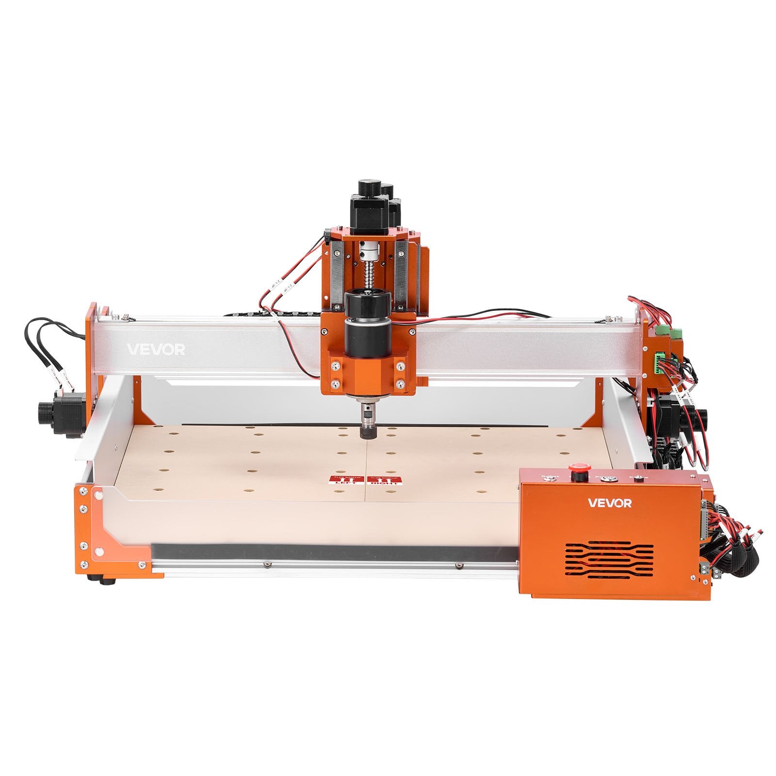 CNC frezavimo staklės VEVOR 4040PRO, 400 x 400 x 95 mm darbinis plotas