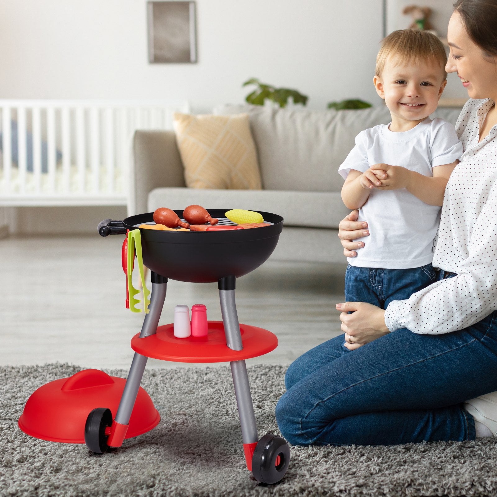 Žaislinis kepsninės rinkinys VEVOR XS-14093, 28 dalių