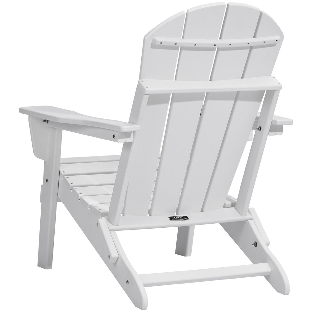 Adirondack kėdžių komplektas VEVOR SS401-WT-2P, 2 vnt.