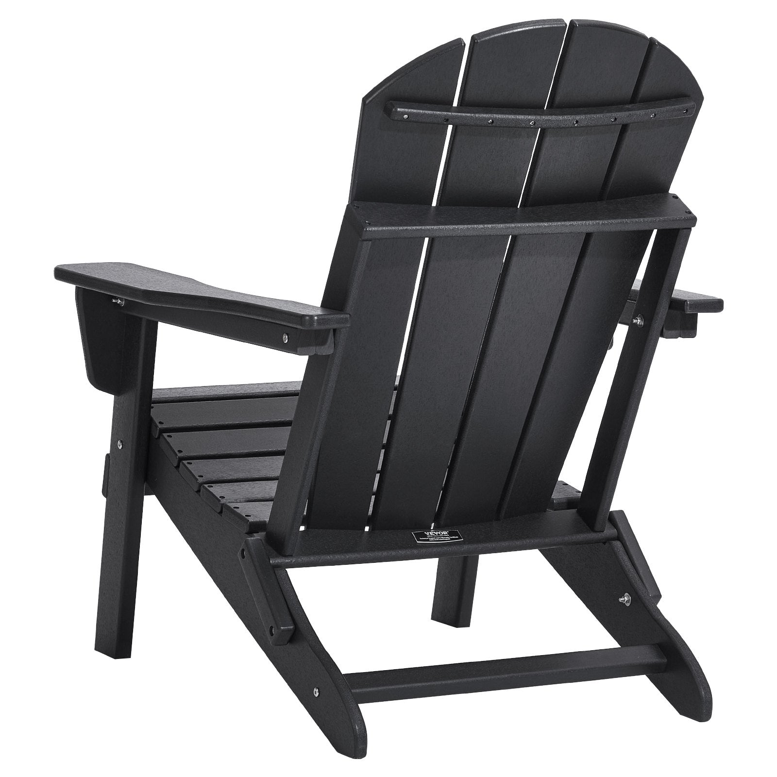 Adirondack tipo kėdės VEVOR SS401-BK-2P, sulankstomos, 2 vnt.