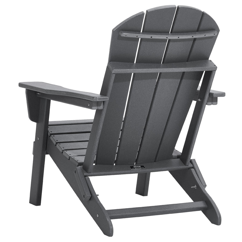 Adirondack tipo kėdės VEVOR SS401-GY-2P, 2 vnt. komplektas
