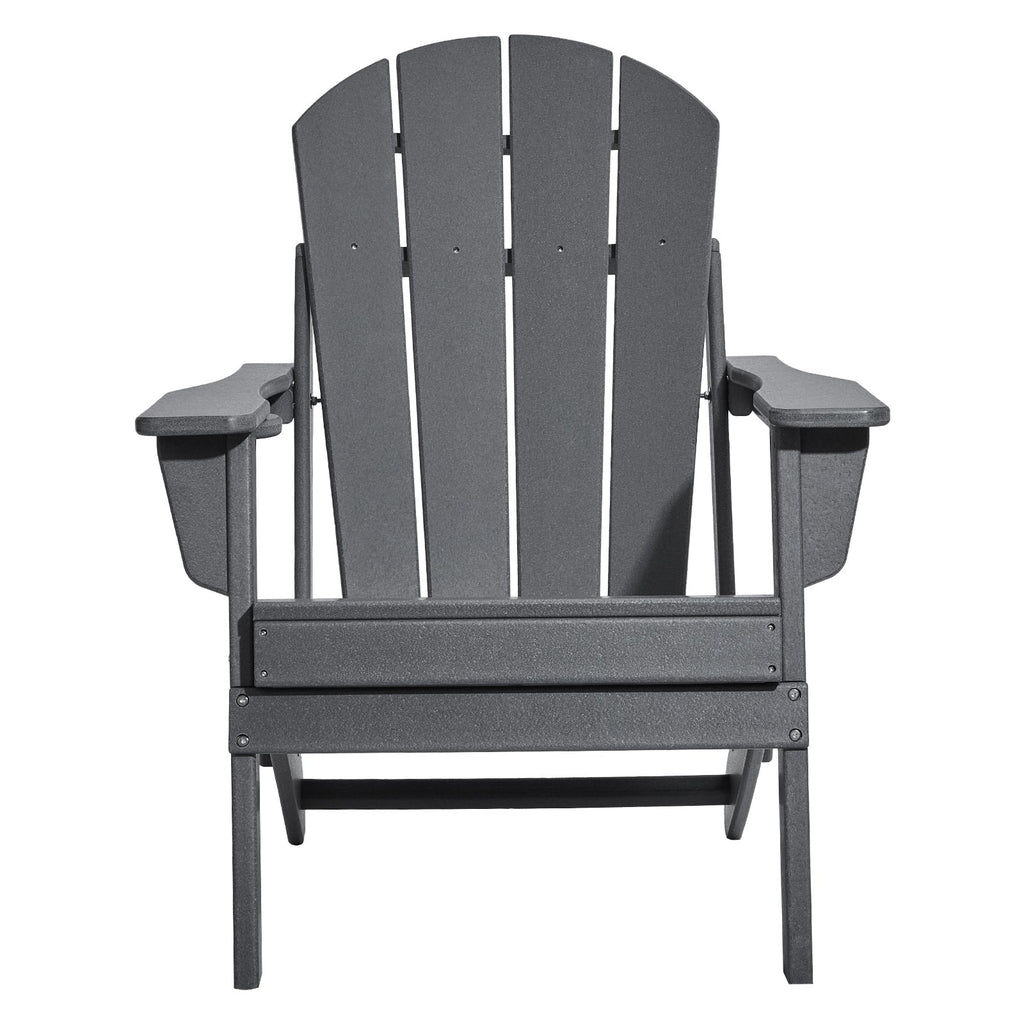 Adirondack tipo kėdės VEVOR SS401-GY-2P, 2 vnt. komplektas