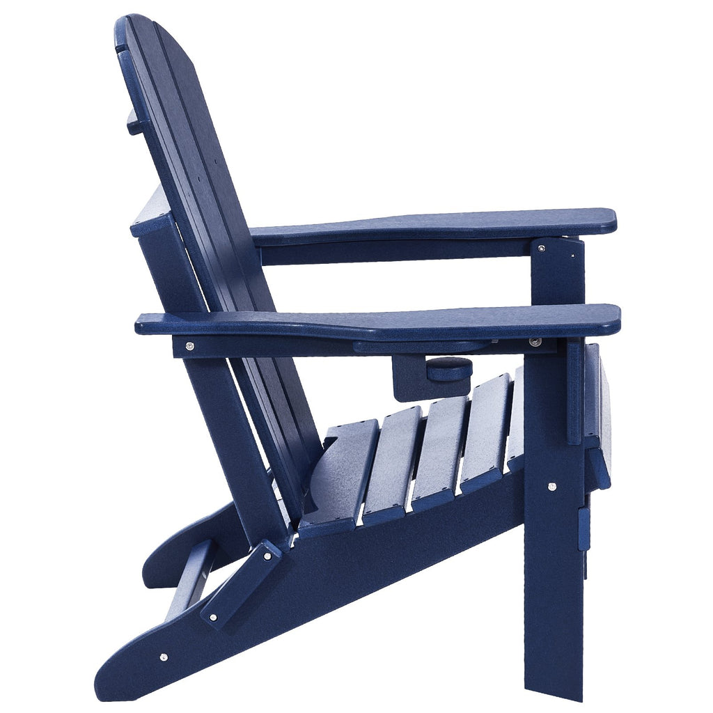 Adirondack tipo kėdės VEVOR SS401-BU-2P, 2 vnt. komplektas
