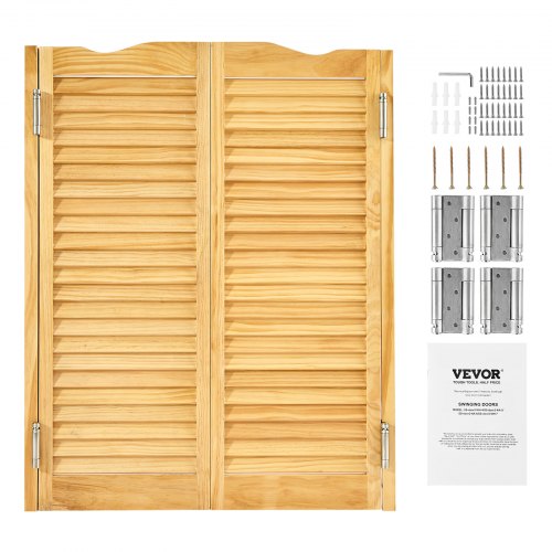 Varstomos kavinės durys VEVOR SS-door2-NA-5, 81,3 x 106,7 cm