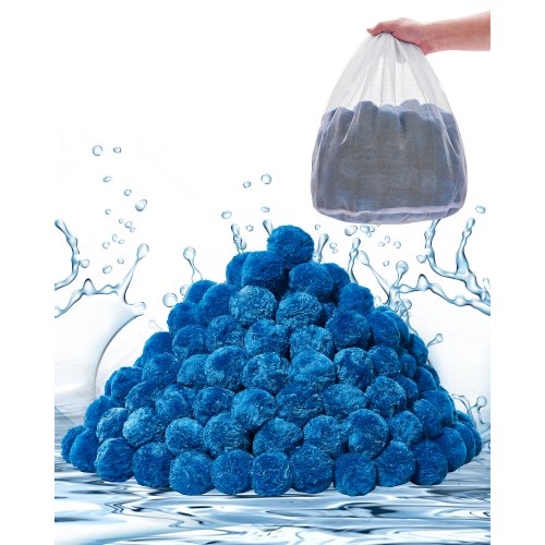 Baseino filtrų kamuoliukai VEVOR F11, 1,4 kg