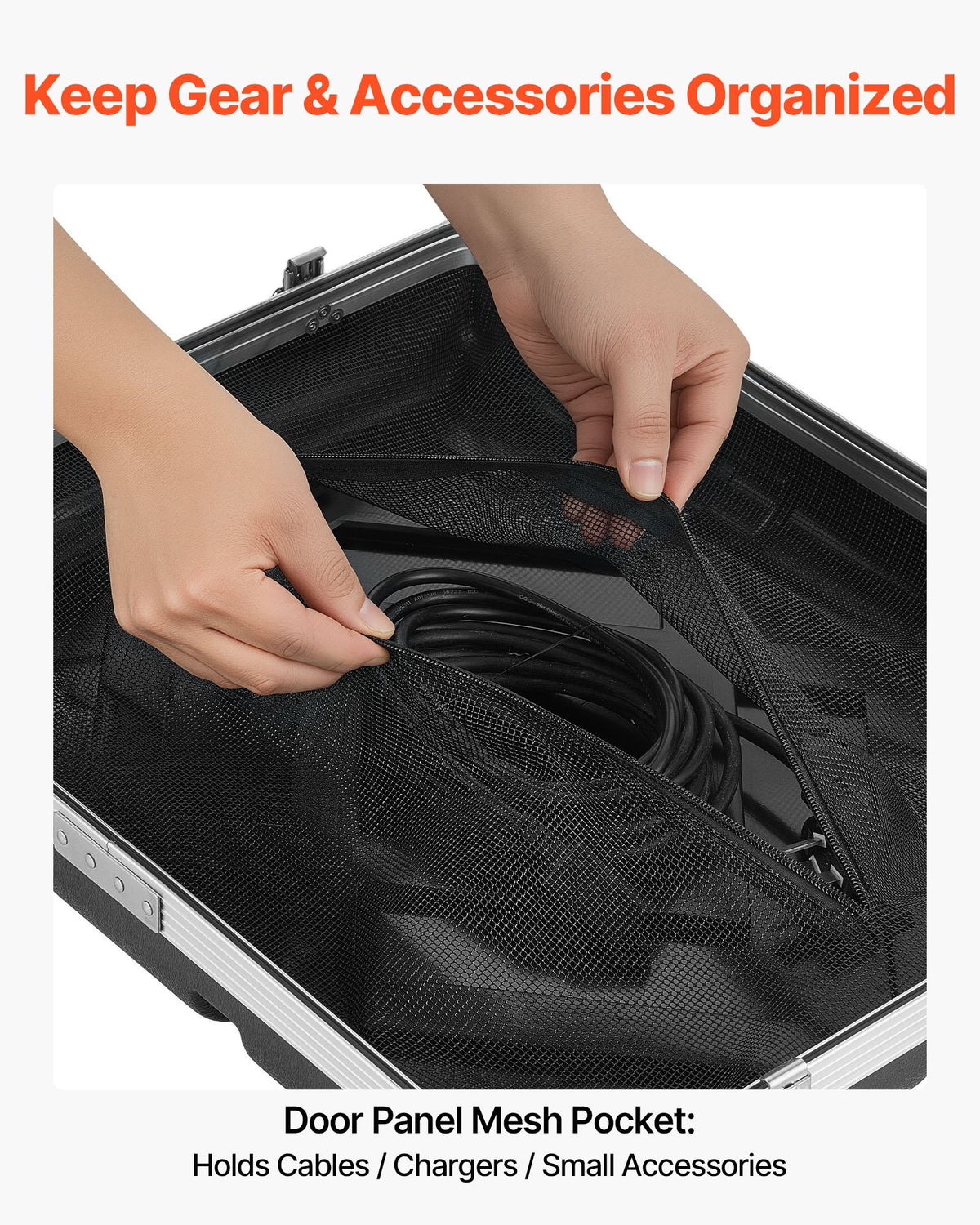 Serverio spintos dėklas VEVOR 12''8U, 8U, 310 mm gylio