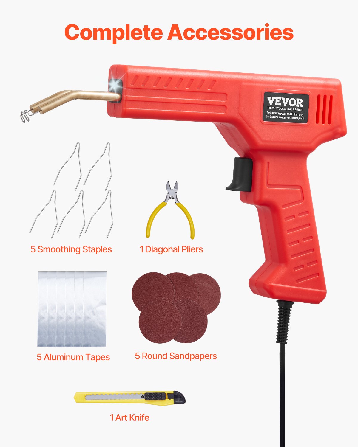 Plastiko suvirinimo aparatas VEVOR H-50, 100 W