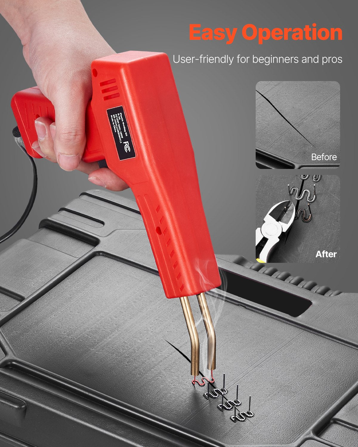 Plastiko suvirinimo aparatas VEVOR H-50, 100 W