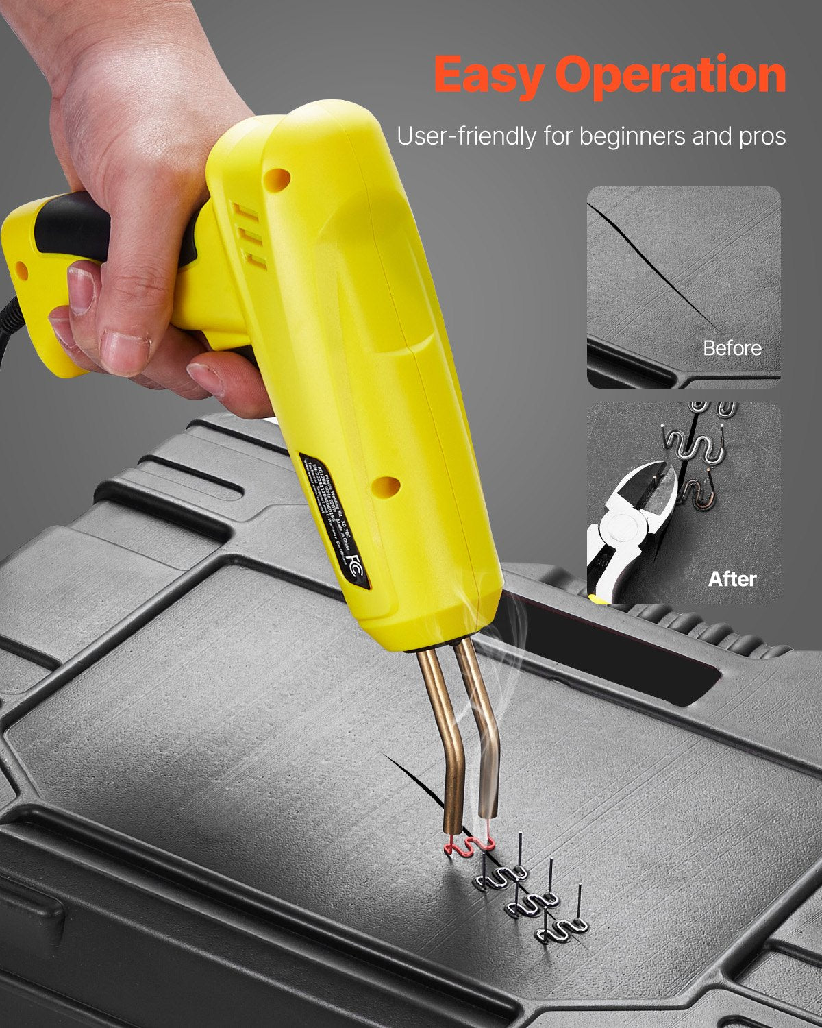 Plastiko suvirinimo aparatas VEVOR XC-200, 220W