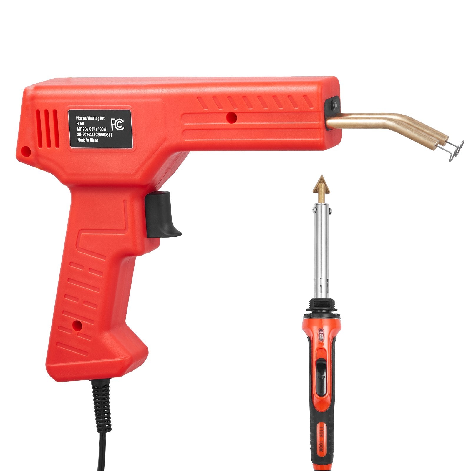 Plastiko suvirinimo rinkinys VEVOR H50+XCER-01, 100 W