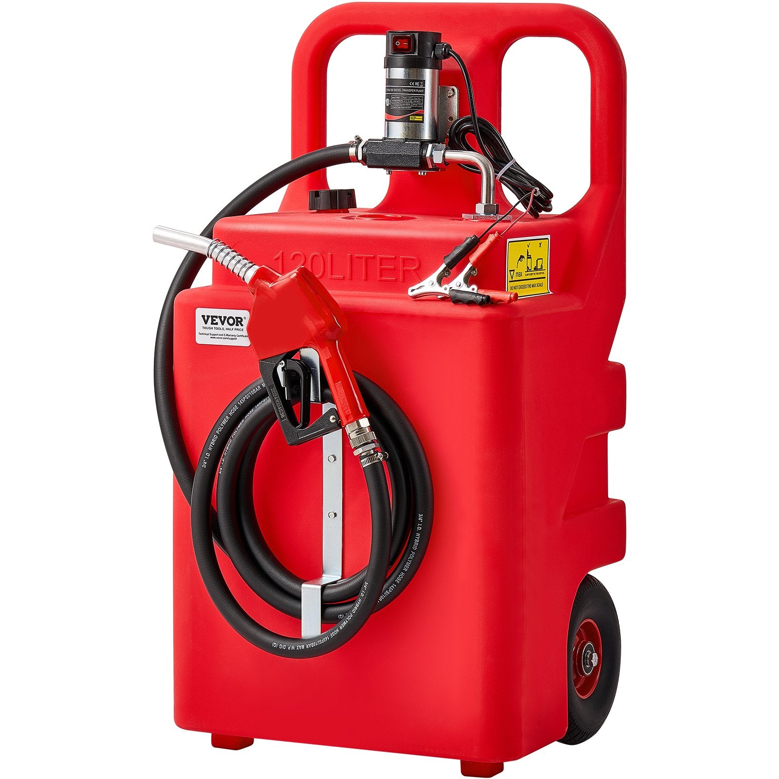 Dyzelino perpumpavimo talpa VEVOR YHM-120D, 120 l
