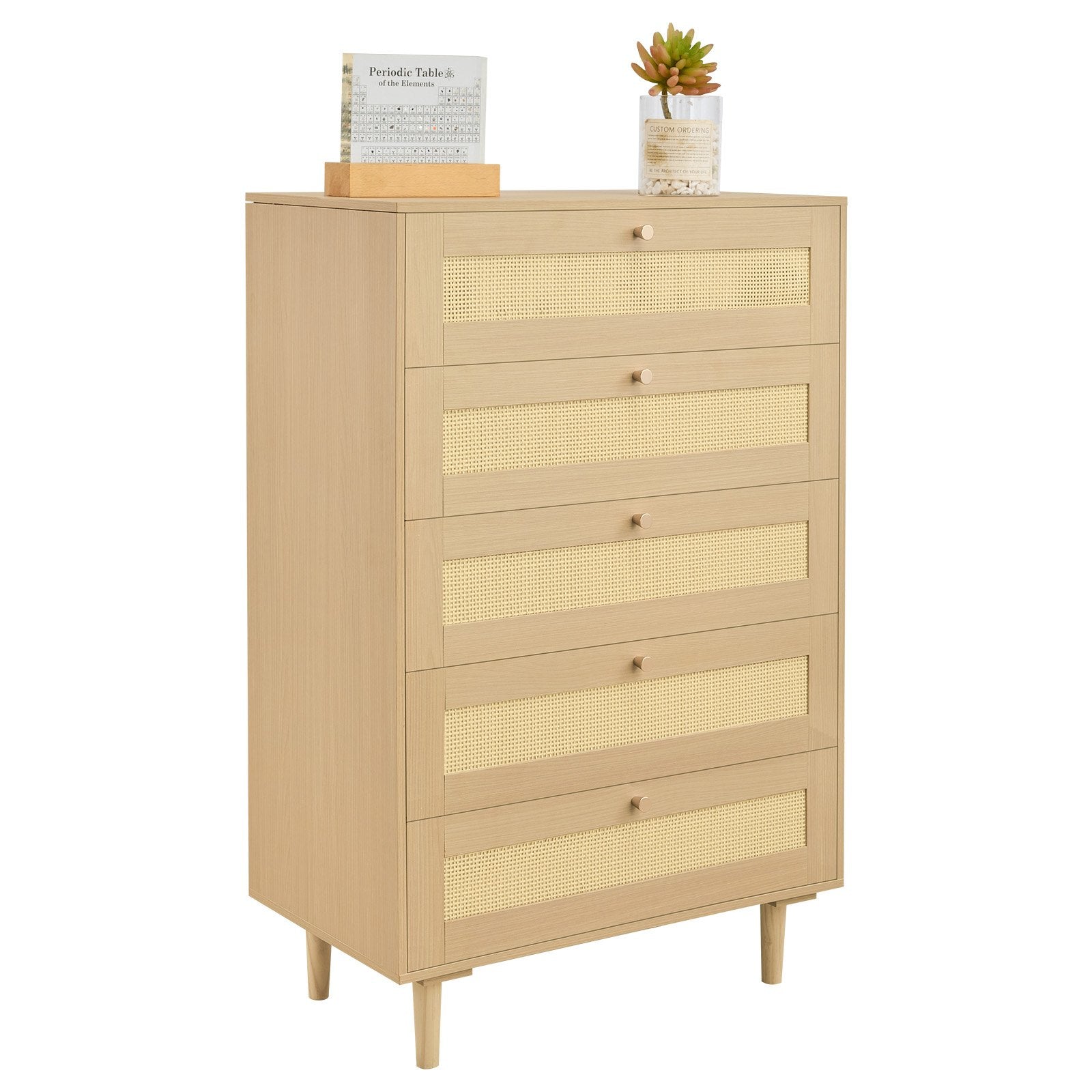 Komoda VEVOR ZD-25TB03, 5 stalčių
