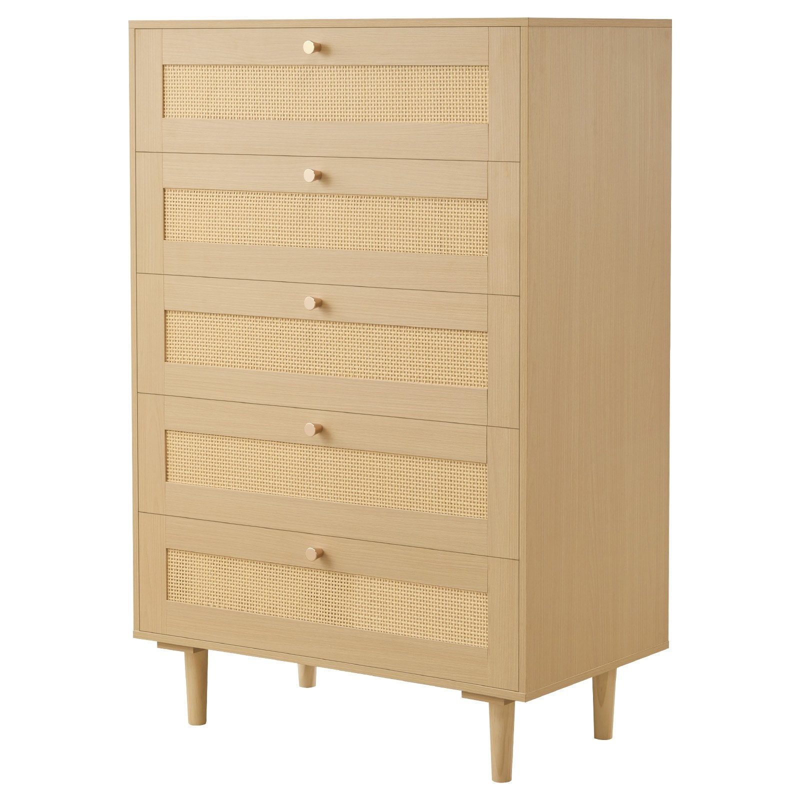 Komoda VEVOR ZD-25TB03, 5 stalčių