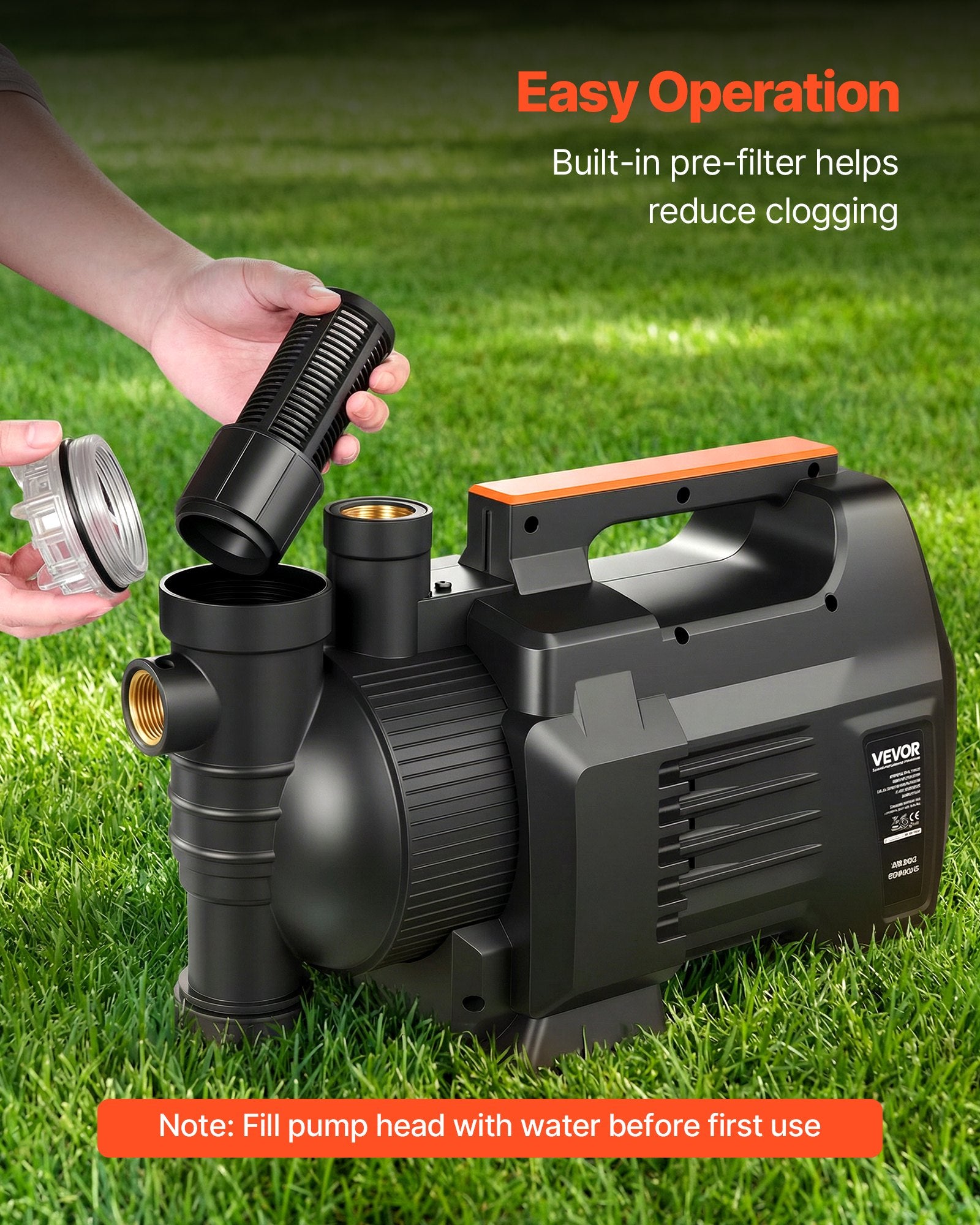 Vandens siurblys VEVOR FSGP1300C, 1300 W