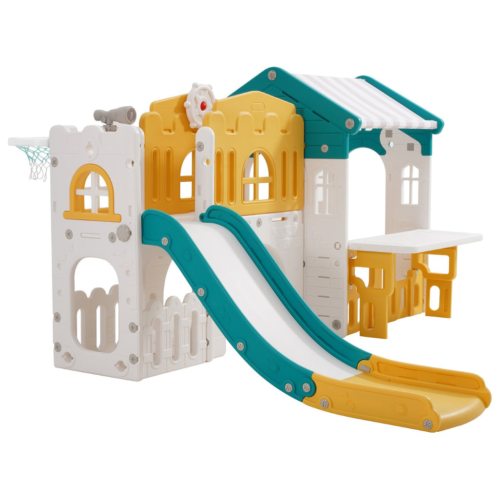 Lauko žaidimų namelis-aikštelė VEVOR LY-2889G, HDPE plastikas