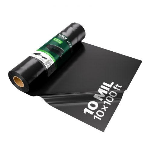 Polietileno plėvelė VEVOR YF5FT100FTB10MIL, 3,05 x 30,48 m (10 mil)