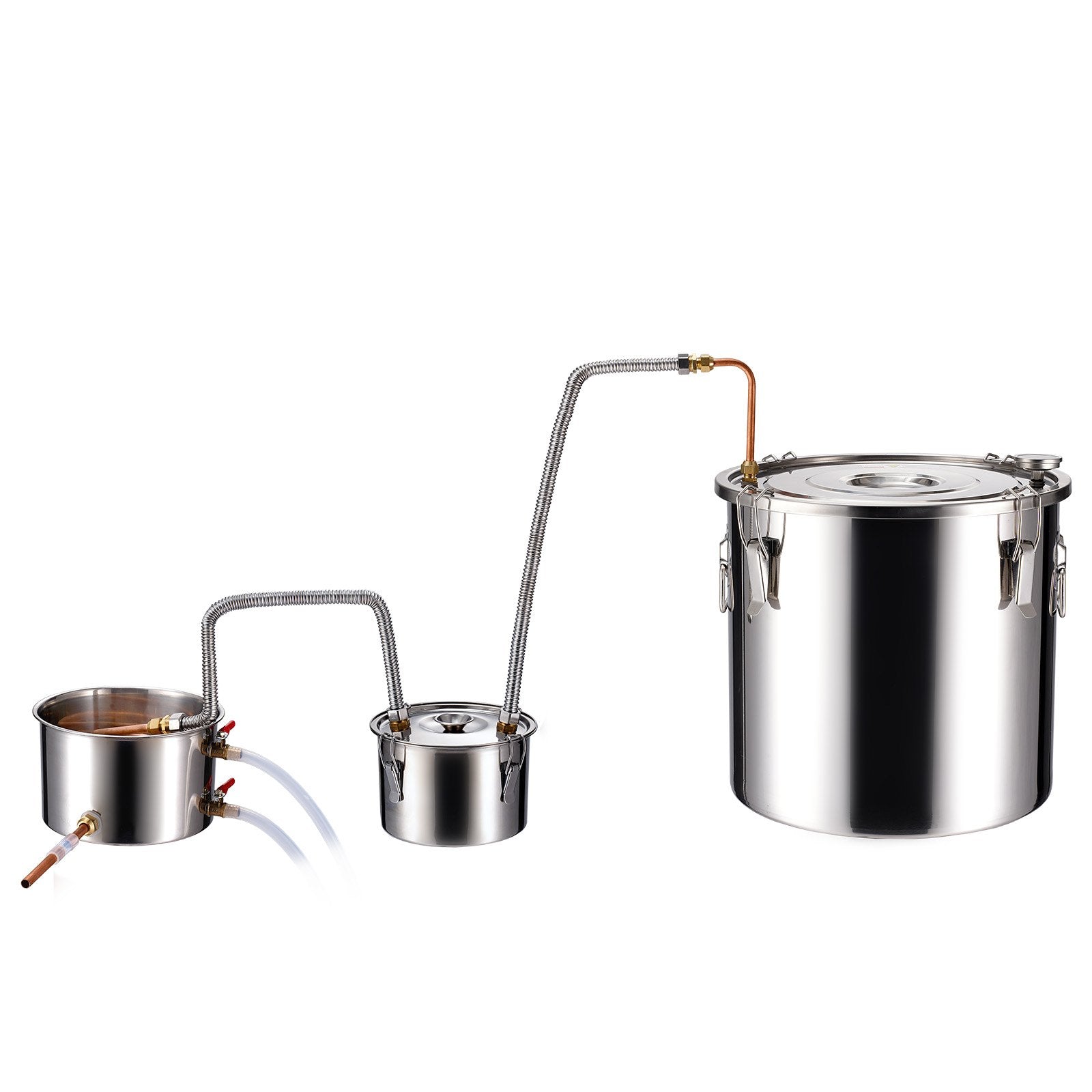Alkoholio distiliavimo aparatas VEVOR DTDB-50L-U, 50 l