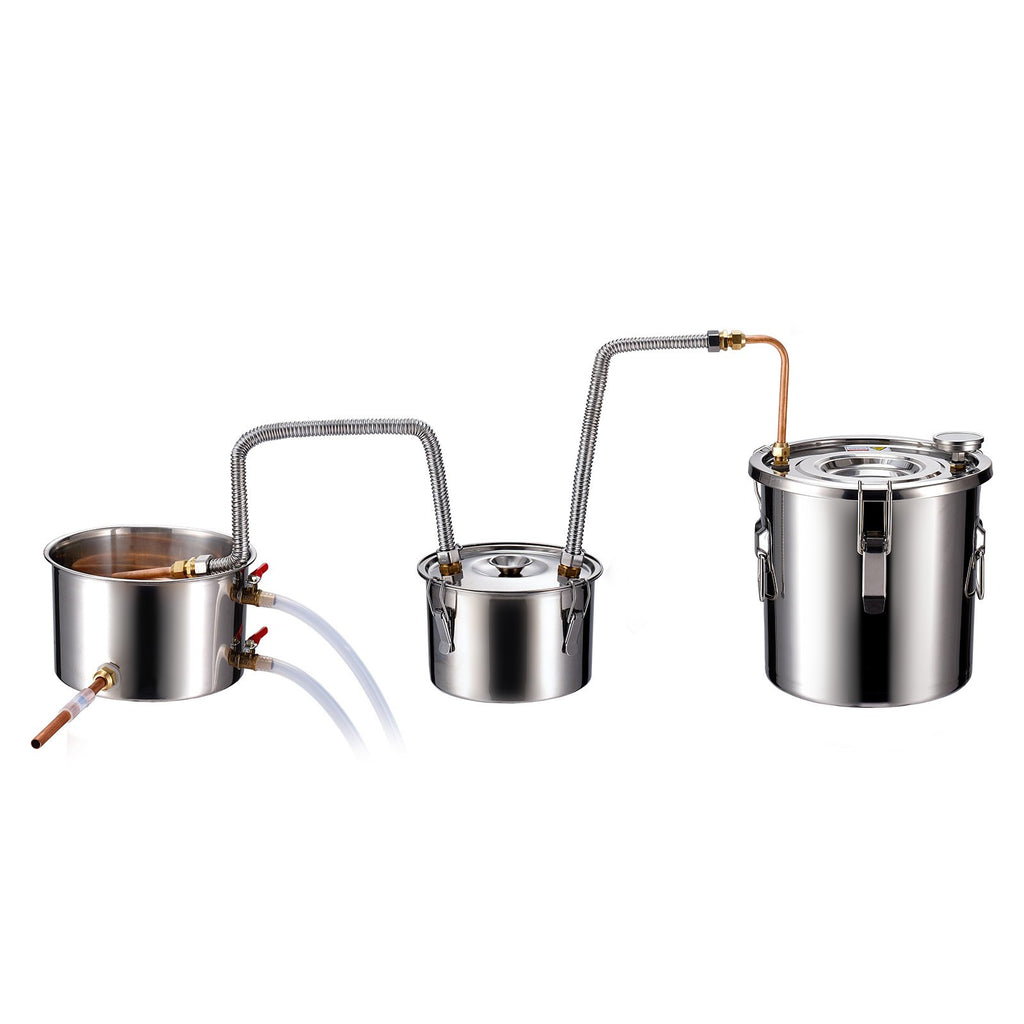 Distiliatorius VEVOR DTDB-10L-U, 11,4 l