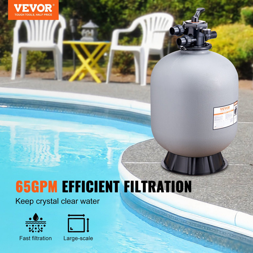 Smėlio filtras VEVOR 25053BX, 246 l/min.