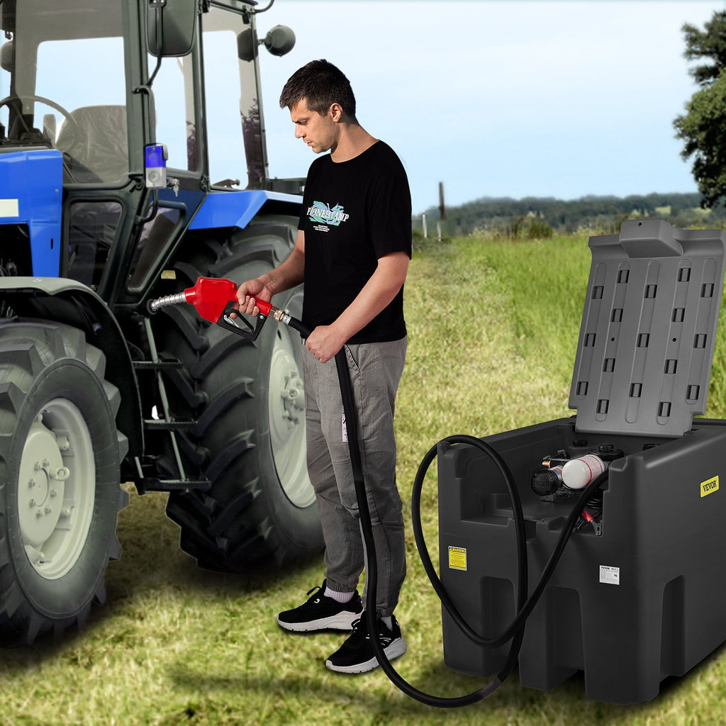 Nešiojama dyzelino talpa VEVOR YDIES4OOL-E, 439 l