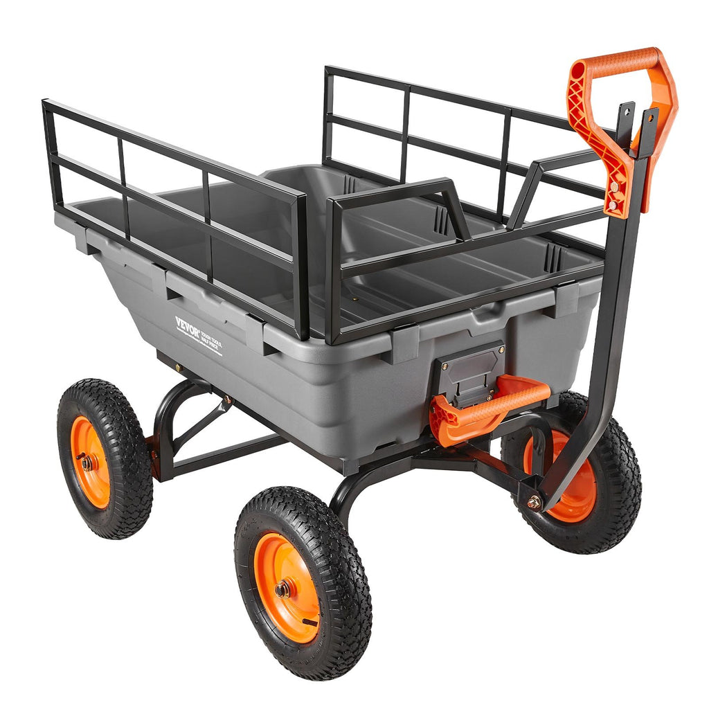 Sodo savivartis vežimėlis VEVOR TC4283, 680 kg