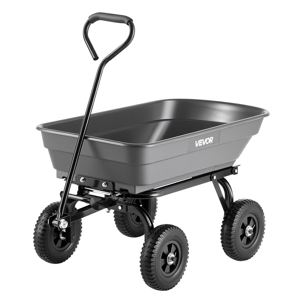 Sodo vežimėlis-savisvartis VEVOR GC-018C, 272 kg