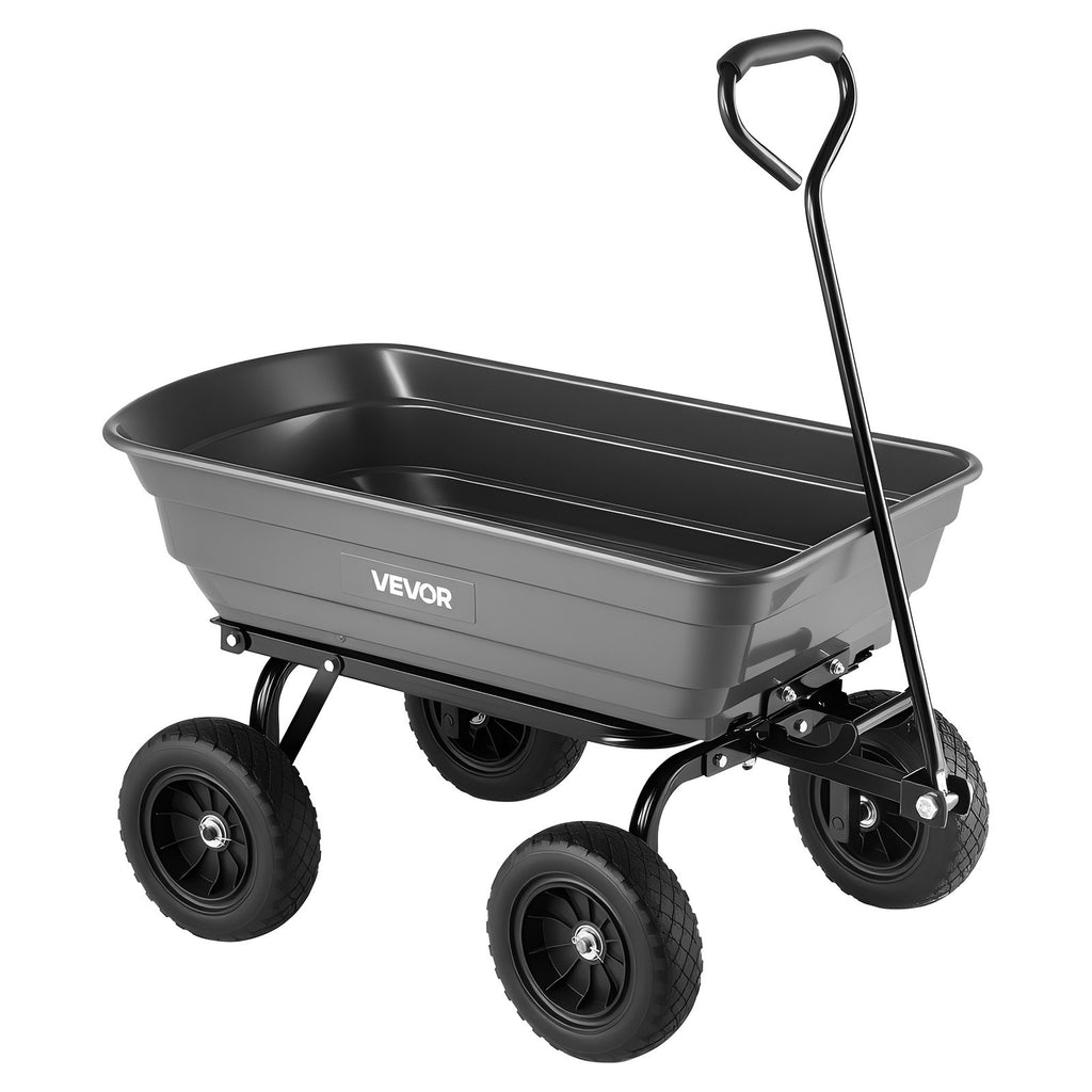 Sodo vežimėlis-savisvartis VEVOR GC-018C, 272 kg