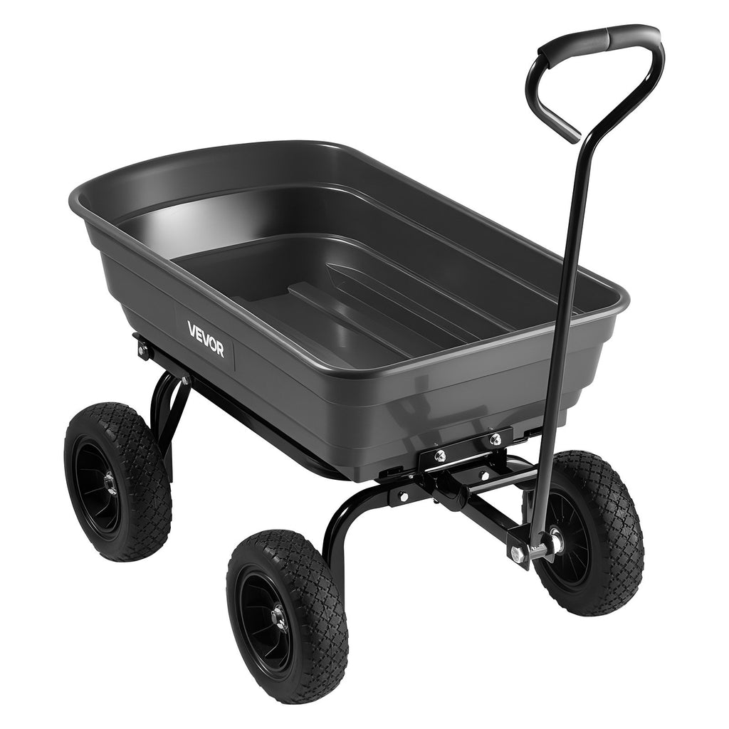 Sodo vežimėlis-savisvartis VEVOR GC-018C, 272 kg
