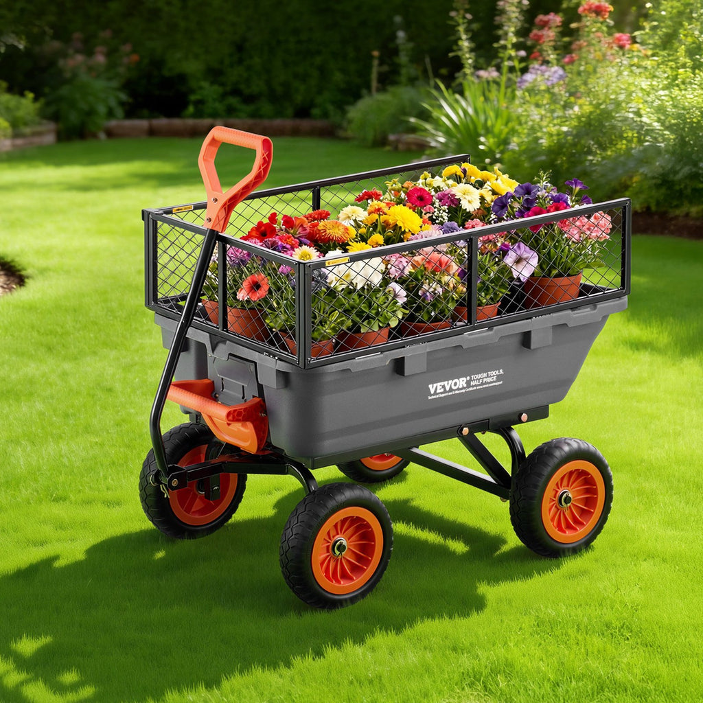 Sodo vežimėlis VEVOR TC4270C, 362 kg keliamoji galia