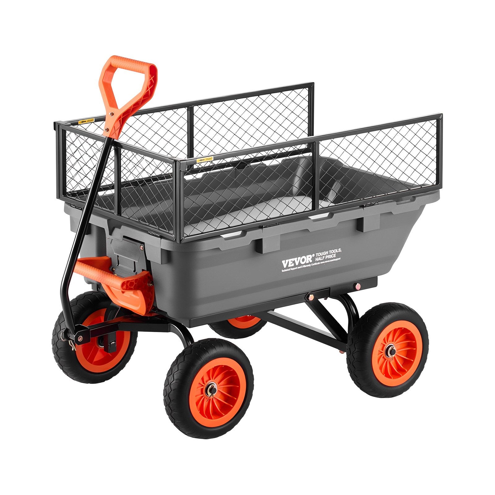 Sodo vežimėlis VEVOR TC4270C, 362 kg keliamoji galia