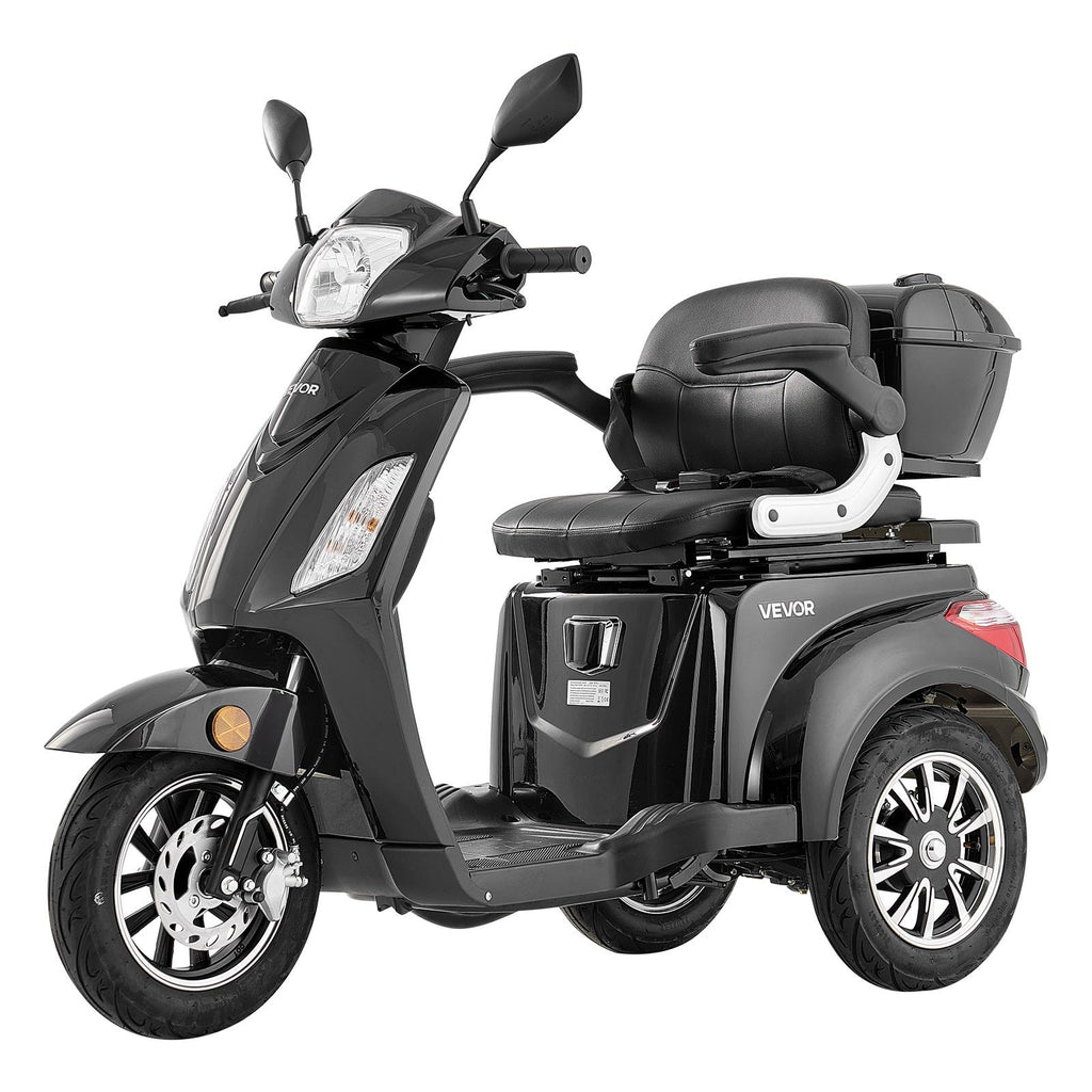 Elektrinis triratis motoroleris neįgaliesiems ir senjorams VEVOR VISTA-1, 1000W