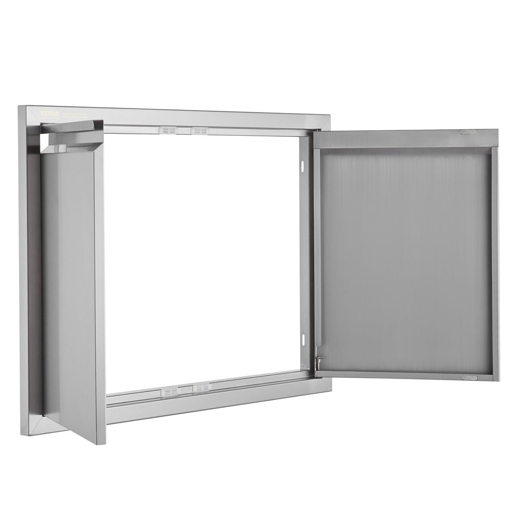 Lauko virtuvės durelės VEVOR BH-009, 762x532 mm