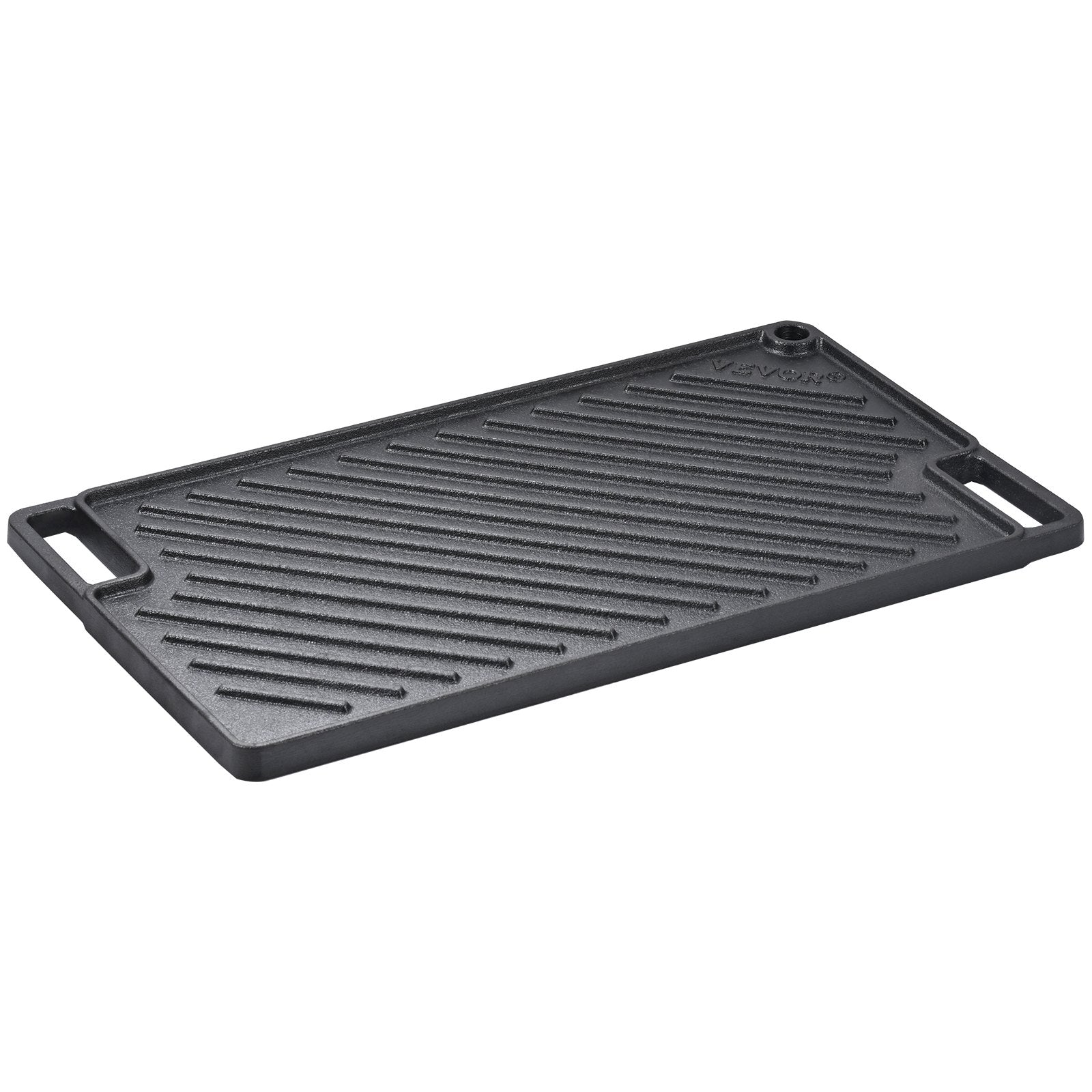 Dvipusė ketaus kepimo plokštė VEVOR GP46x26, 42,5 x 24,6 cm