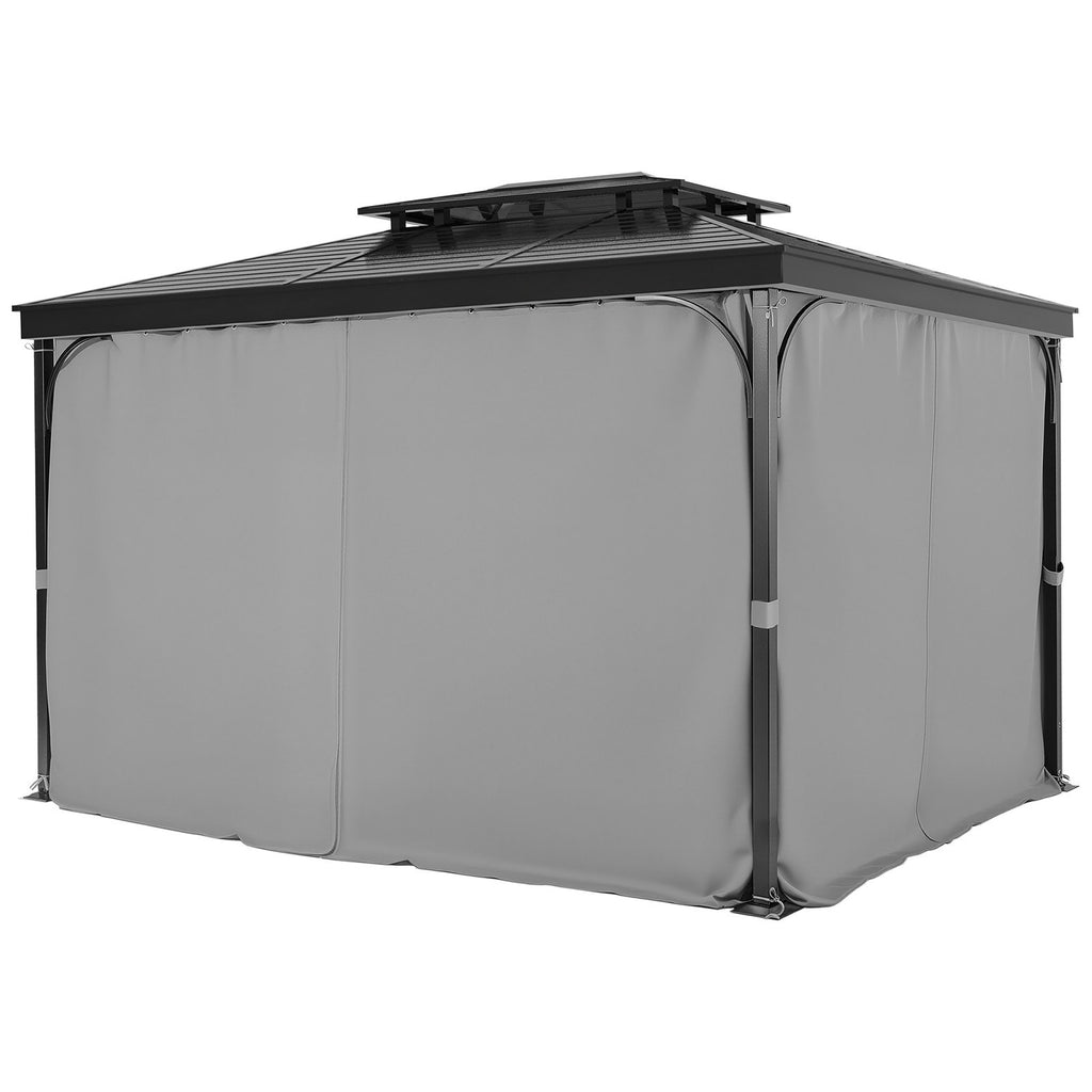 Pavėsinės užuolaidos VEVOR JDC-33GR, 3 x 3 m