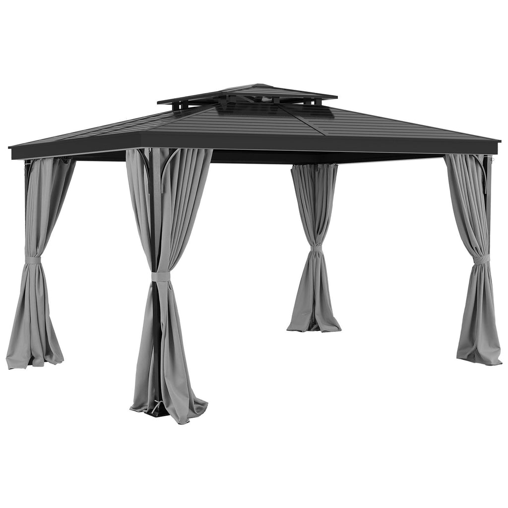 Pavėsinės užuolaidos VEVOR JDC-33GR, 3 x 3 m