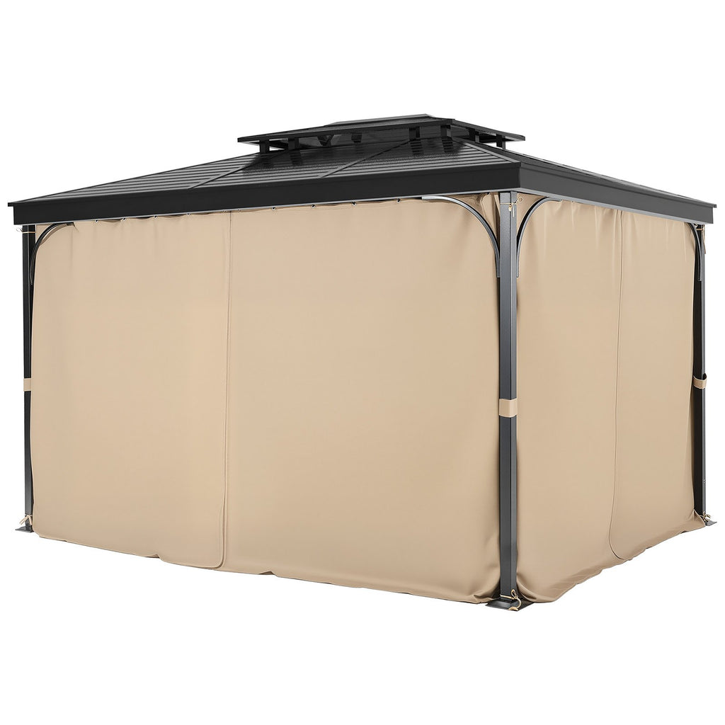 Lauko pavėsinės užuolaidos VEVOR JDC-34BE, 3 x 4 m