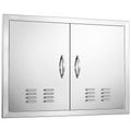 Lauko virtuvės durelės VEVOR B010S, 762x533 mm