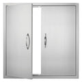 Lauko virtuvės durelės VEVOR B003S, 790x790 mm