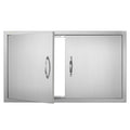 Lauko virtuvės durelės VEVOR B005S, 915x533 mm